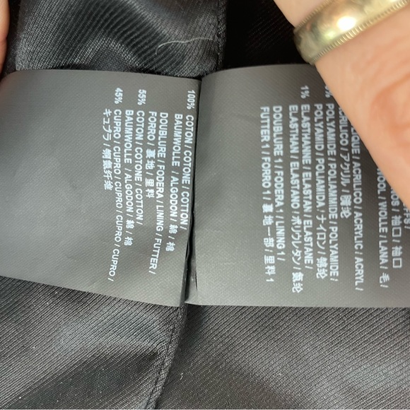 Saint Lauren olive green and black varsity bomber xs/s - Picture 9 of 9